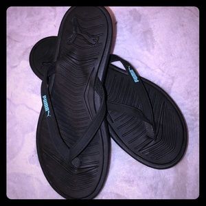 Puma black sandals